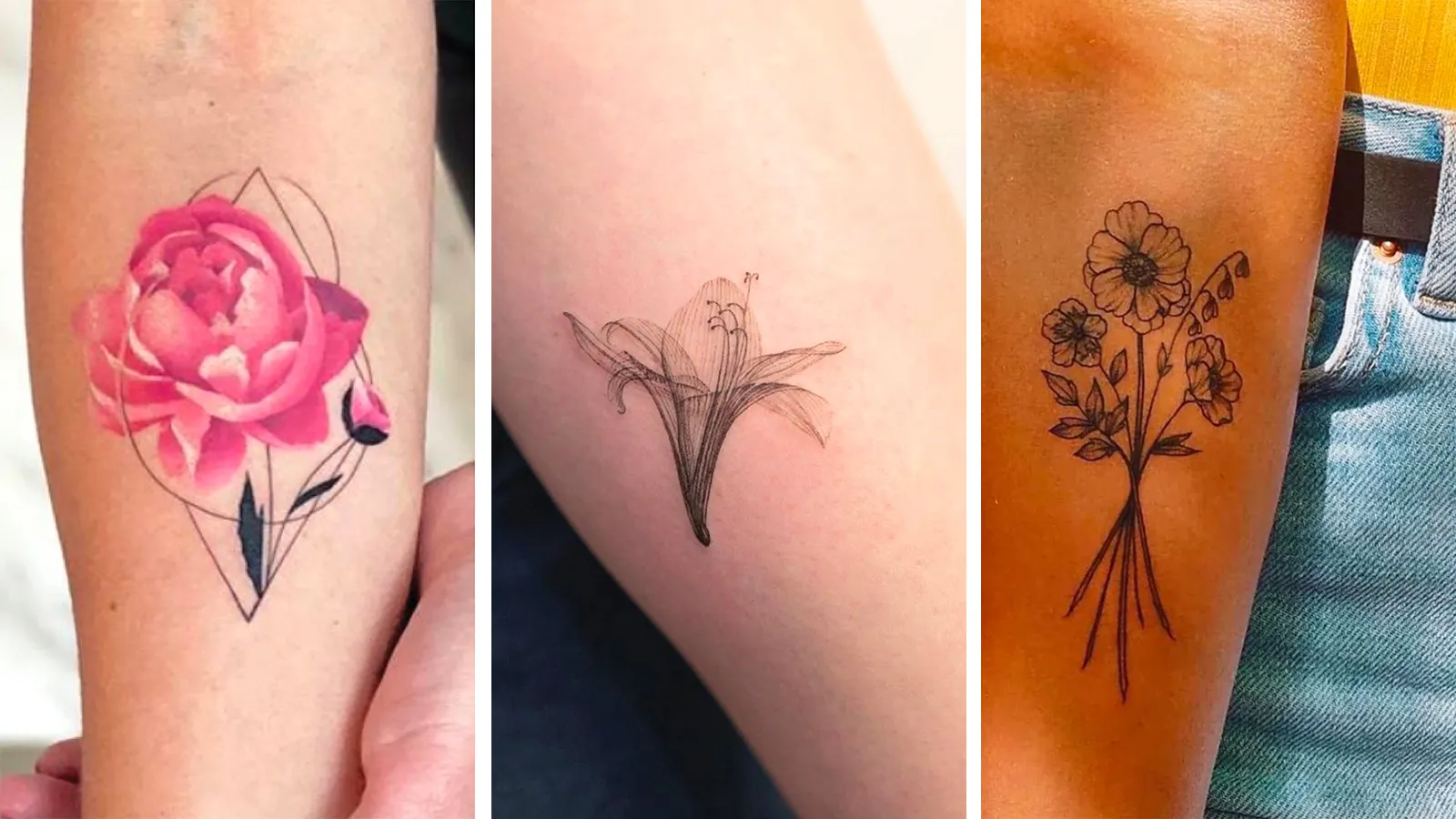 Most Popular Flower Tattoos And Their Meanings